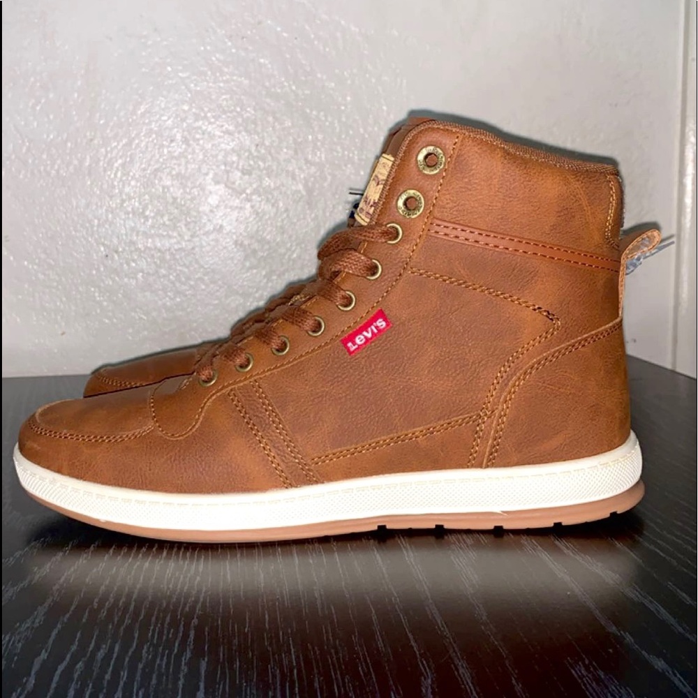 Brown Levi high tops
